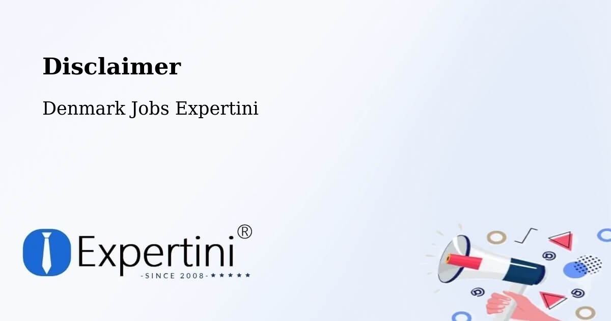 Disclaimer – Gram - Denmark Jobs Expertini