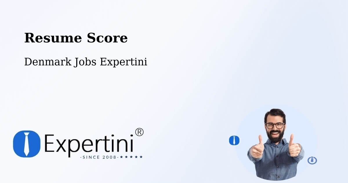 Resume Score & Job Description Match Tool – Gram - Denmark Jobs Expertini